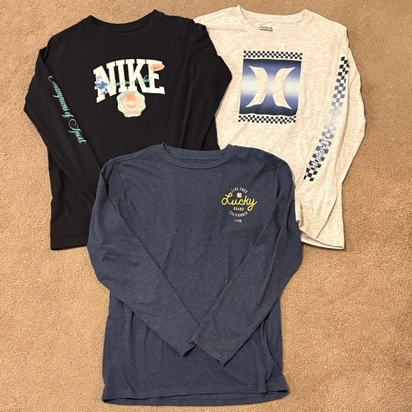 Lucky Brand Other - Boys XL long sleeves- Nike, Lucky Brand, Hurley